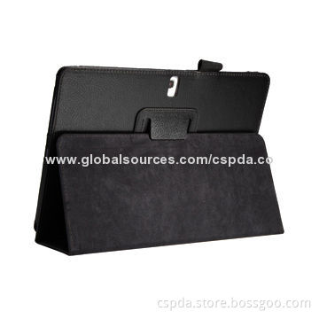 PU tablet PC back stand case cover for Samsung Galaxy Tab S 10.5